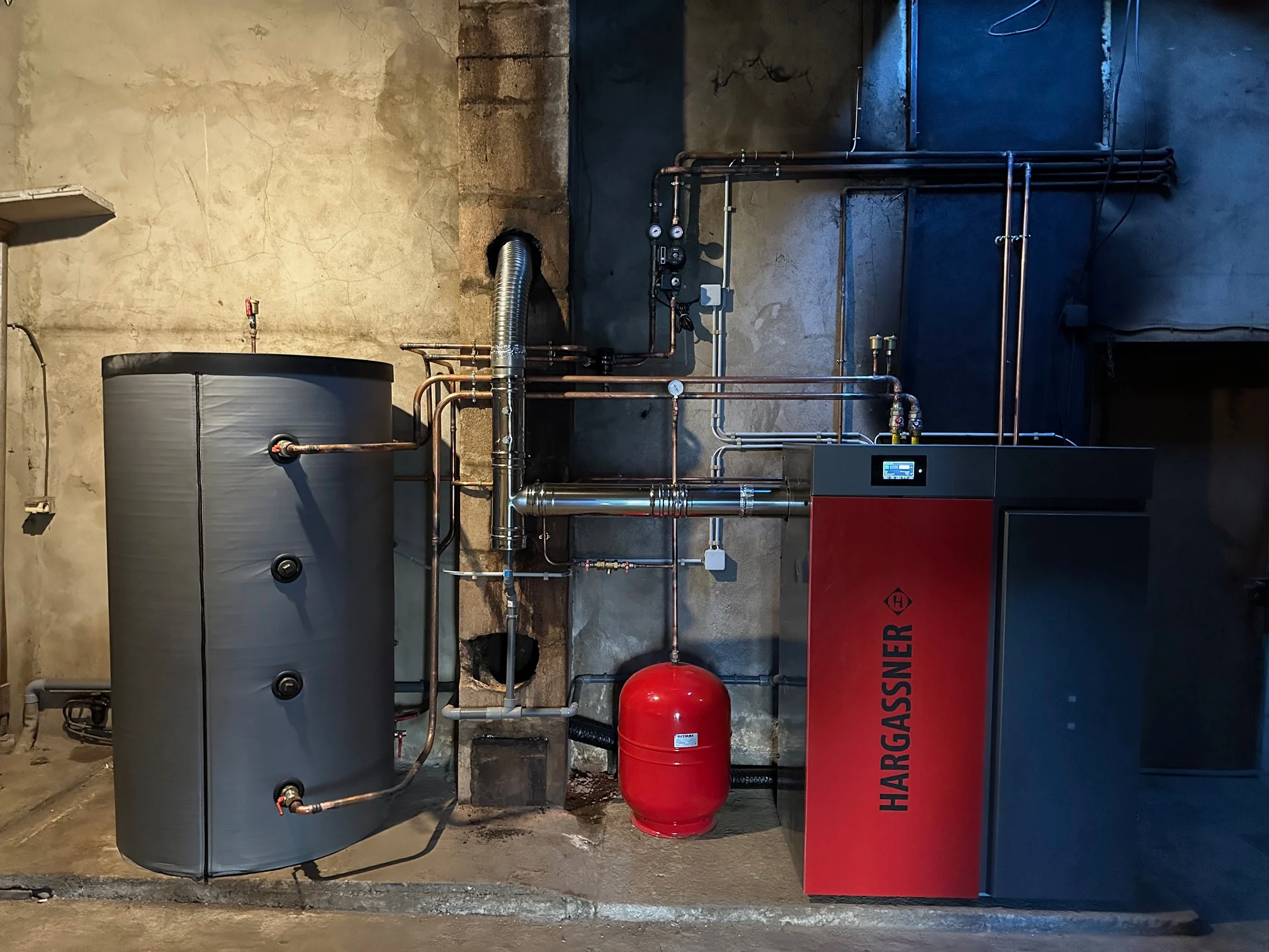 Chaufferie Hargassner